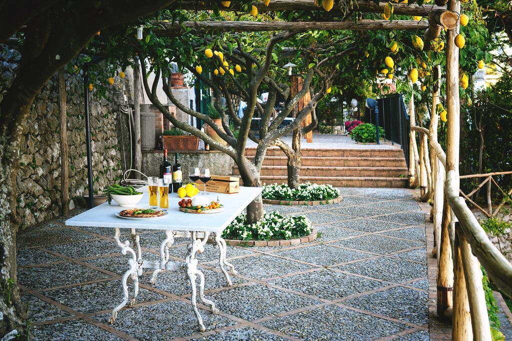 Sea View Villa In Ravello With Lemon Pergola, Gardens And Jacuzzi - Ideal For Elopements Ngoại thất bức ảnh