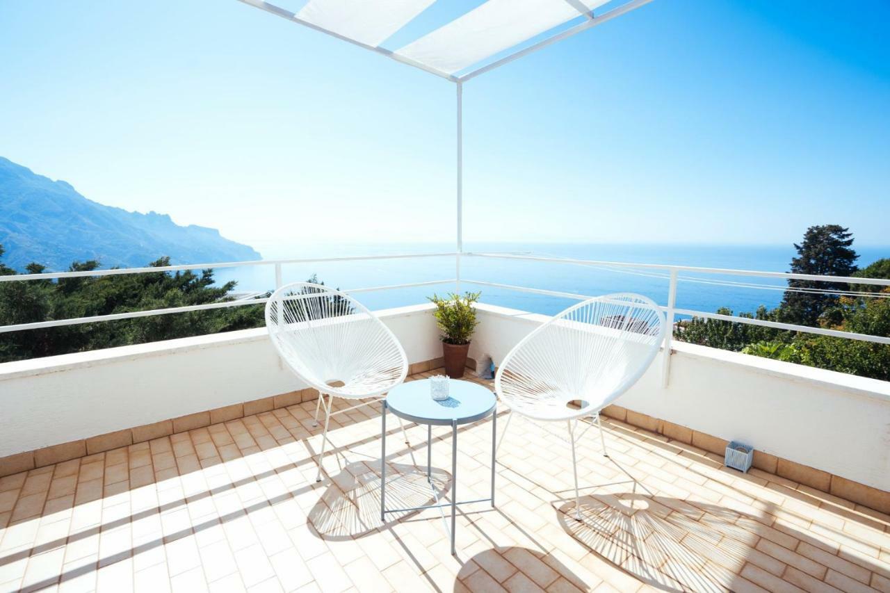 Sea View Villa In Ravello With Lemon Pergola, Gardens And Jacuzzi - Ideal For Elopements Ngoại thất bức ảnh